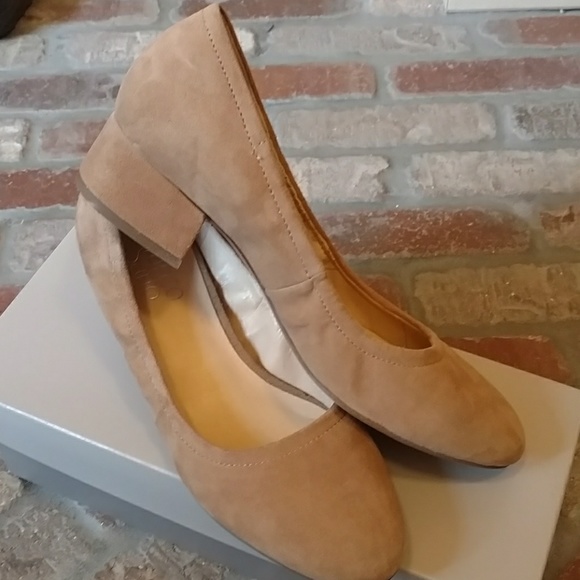 franco sarto low heel pumps